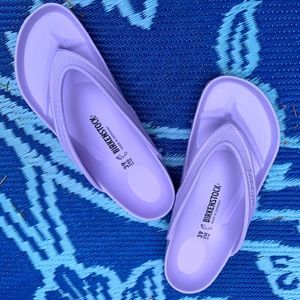 Birkenstock EVA lavender sandals